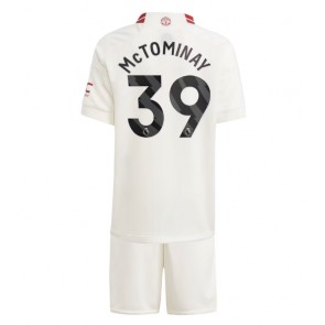 Manchester United Scott McTominay #39 Tredjeställ Barn 2023-24 Kortärmad (+ Korta byxor)